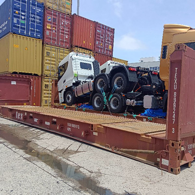 China to India Sea Freight Forwarding Services Door to Door voor overgrote vracht 40FR/40FQ